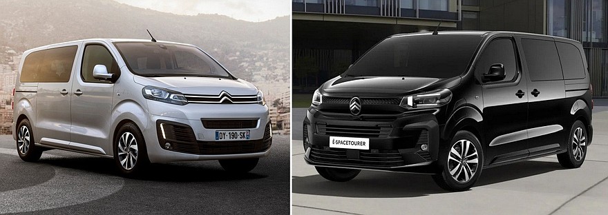 Citroen SpaceTourer перешёл на новый фирменный стиль и стал богаче