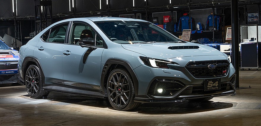 Доступен после выигрыша в лотерее: Subaru показала особенный седан WRX S4 STI Sport♯